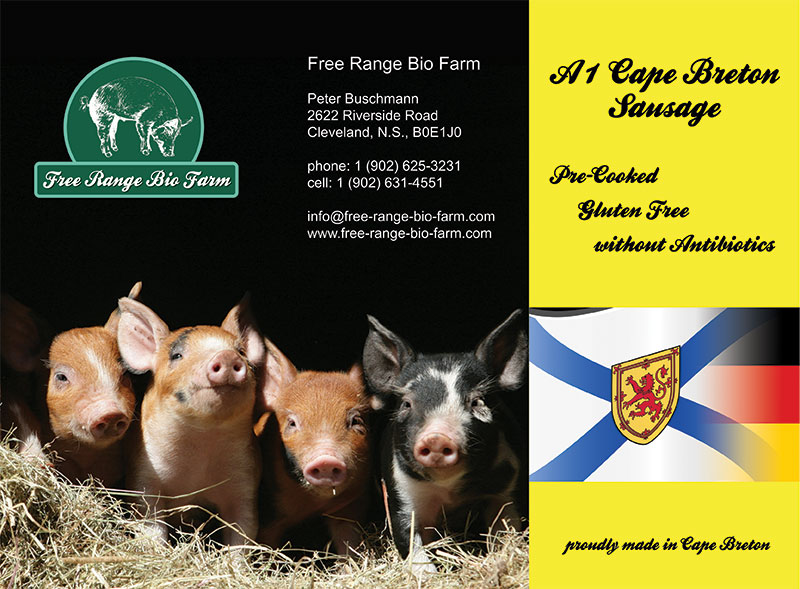 Flyer Free Range Bio Farm